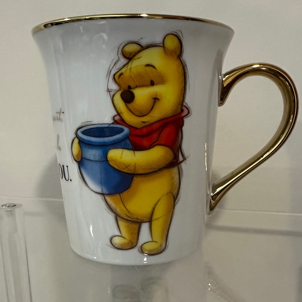 Disney Pooh Bear Mug with phrase Even if we’re apart I will always be with you